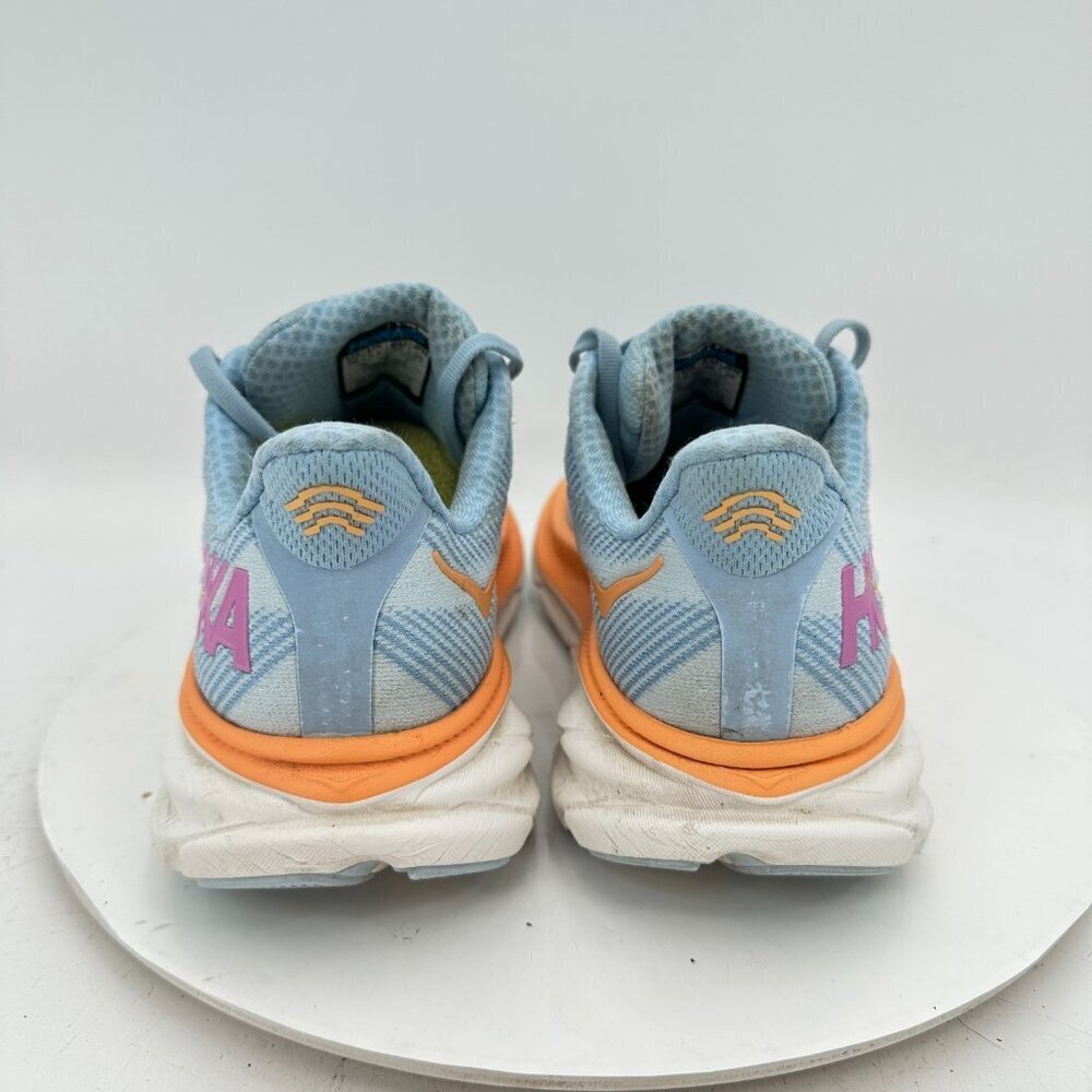 Hoka One One Clifton 9 Women Size 8B 1127896-ABIW Airy Blue Ice Water Shoes - Picture 5 of 11